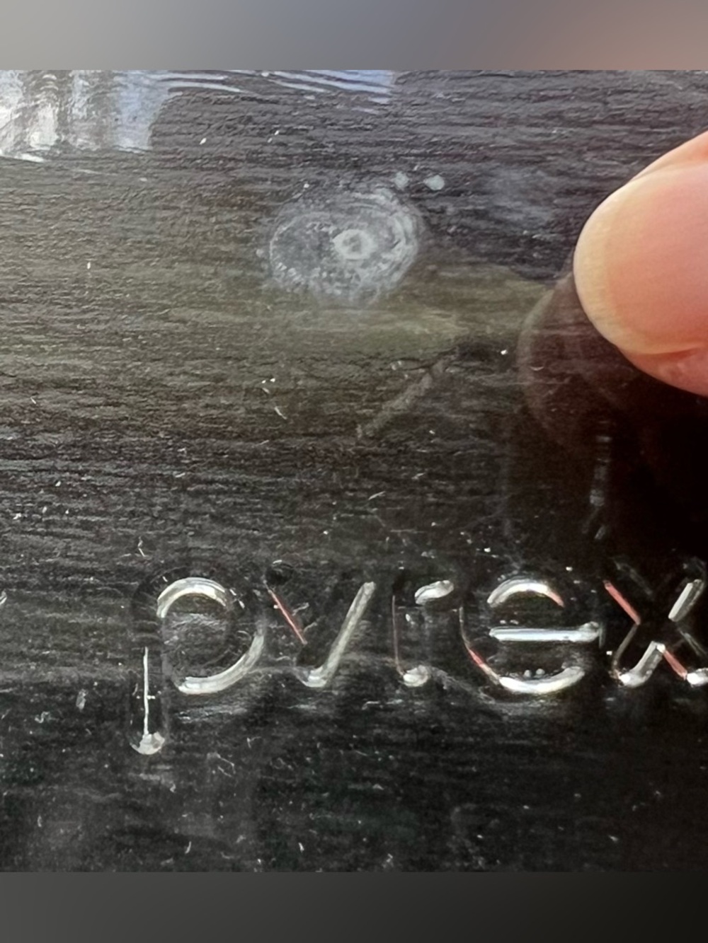 Vintage PYREX Clear Glass 2 Part
Divided dish - Picture 8 of 8